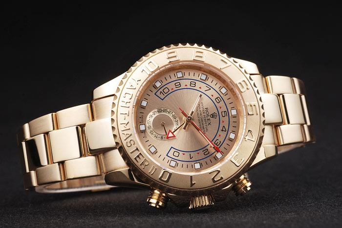 Rolex Yacht-Master II Golden Surface Watch-RY3336